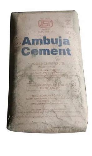 50 Kg Ambuja Cement At Rs 400 Bag Ambuja Cement In Thane ID