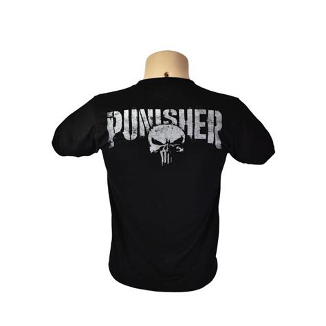 Camiseta Masculina Punisher Justiceiro Shopee Brasil