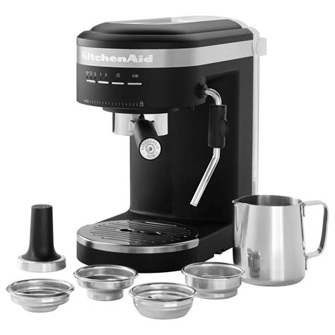 Kitchenaid Espresso Maker In Black Matte Nfm