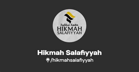 Hikmah Salafiyyah Twitter Instagram Linktree