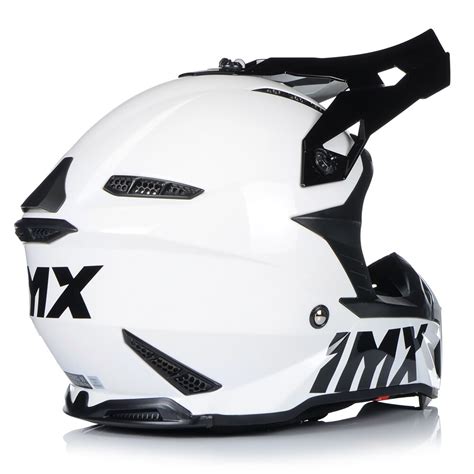 Casca Moto Imx Fmx Enduro Protectie UV Off Road Alb L 59 60 Cm