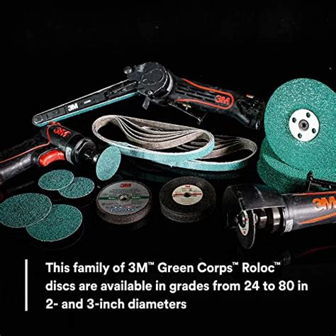 Buying Guide 3M Green Corps Roloc Disc 36525 40 Grit 2 In Pack Of