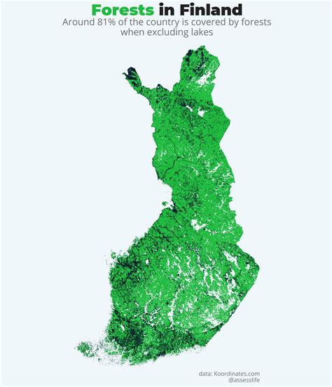 Unraveling The Tapestry Of Finland’s Forests: A Comprehensive Guide To The Finnish Forest Map ...