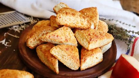 Receta ideal para la merienda cómo cocinar deliciosos scones de queso