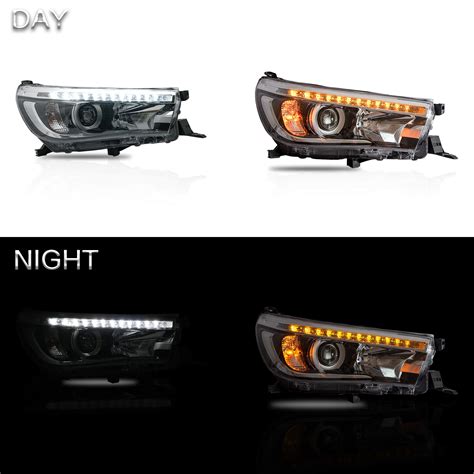 Buy Vland Headlight Assembly Fit For Toyota Hilux