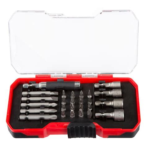 Stalwart Power Bit And Sae Nut Driver Set Piece Monsecta Depot