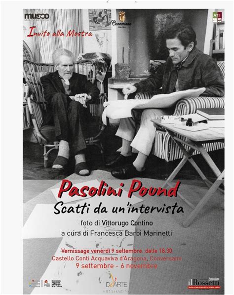 Conversano Mostra Fotografica Su Pasolini Oggi Vernissage Noi Notizie