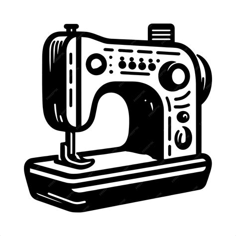 Premium Vector Sewing Machine Svg