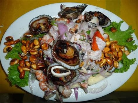 Comida Peruana CEVICHE DE CONCHAS NEGRAS