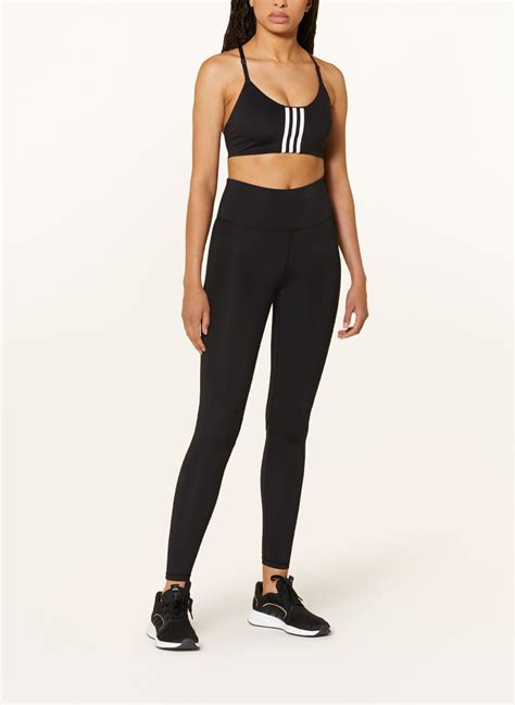 Adidas Sports Bra Aeroimpact In Black White