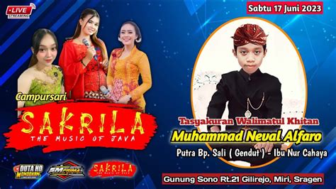 Live Sakrila Music Sm Prima Audio Duta Hd Mondokan Gunungsono Gilirejo