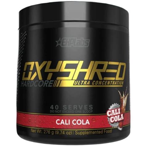 EHP Labs OxyShred Hardcore 40 Servings Cola 9963 1