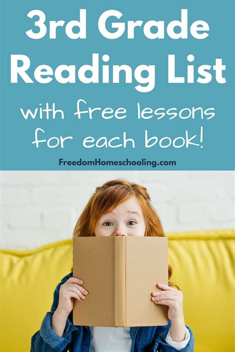 3rd Grade Reading List With Free Lessons