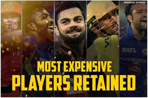 Ipl Retained Players Virat Kohli Tops The List Of Most Expensive