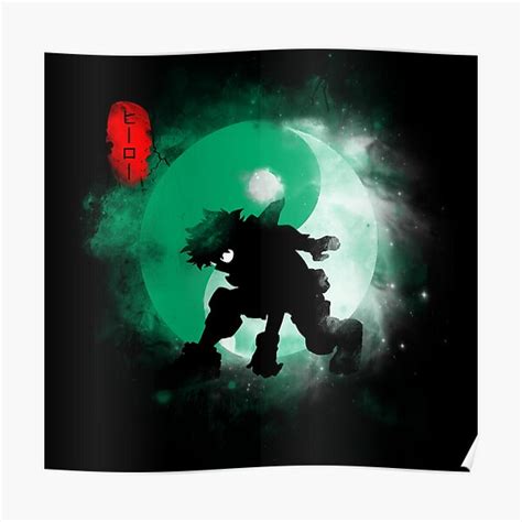 Deku Poster By Sooru Redbubble