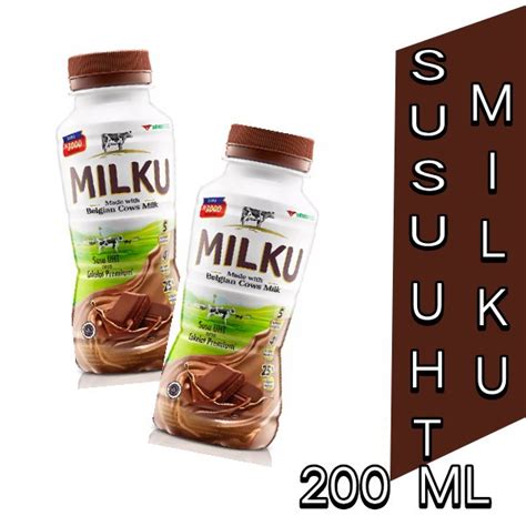 Jual Milku Coklat Susu UHT 200 ML Shopee Indonesia