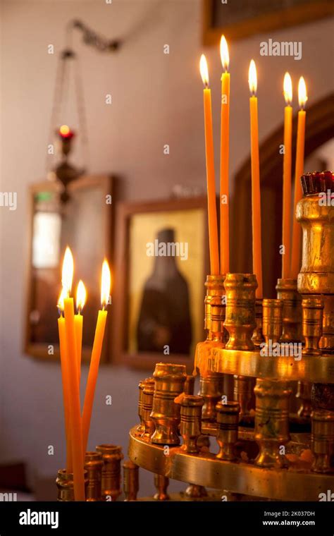 Arkadi monastery, sacrificial candles, monastery, architecture, Crete ...