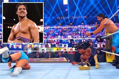 WWE star Angel Garza suffers serious injury at Clash of Champions ...