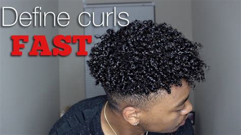 Quick Curls Defining Curls For Men Fast Ft Cantu For Men Youtube