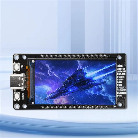 Pantalla Lcd Esp De Pulgadas Placa De Desarrollo Wifi Bt M Dulo