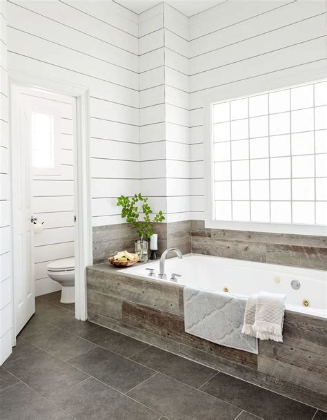 A Step By Step Guide On Installing Shiplap In Your Bathroom Shunshelter