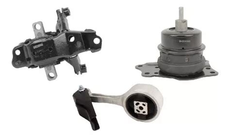 Kit 3 Coxim Motor Cambio Fox Spacefox Polo 2003 2004 2005