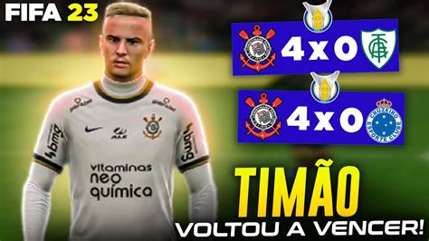 Maior Goleada Do Tim O Roger Guedes Fez Hat Trick Modo Carreira