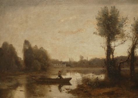 Camille Corot L Tang De Ville D Avray Tableau De Grands Peintres Et