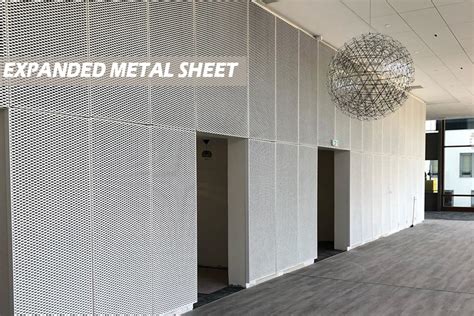 Hot Dipped Galvanized Decorative Expanded Metal Wire Mesh Panel Sheet