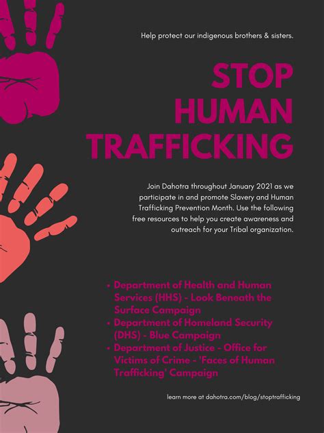 Stop Human Trafficking Campaign