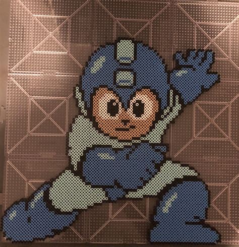 I Made A Mega Man Out Of Perler Beads Rgaming