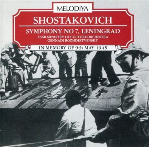 Gennadi Rozhdestvensky Shostakovichsymphony No In C Majorop