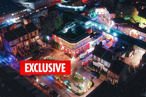 Eastenders Set Switches From Summer To Christmas In Weeks As Tree And