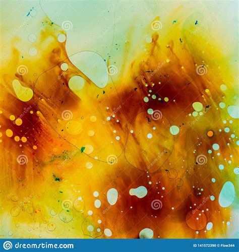 Abstract Water Colors Texture Background Stock Illustration