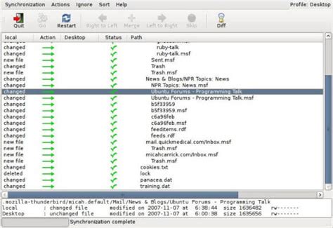 Freefilesync File Synchronization