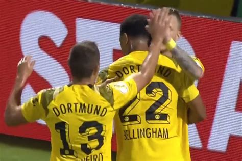 Spacerek Borussii Dortmund W Pucharze Niemiec Debiutancki Gol