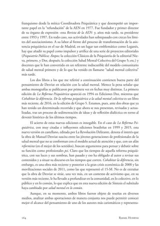 De La Reforma Psiqui Trica A La Salud Mental Colectiva A Proposito De