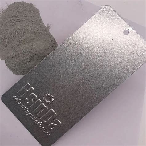 Ral Metallic Powder Coat Bright Silver Thermosetting Epoxy