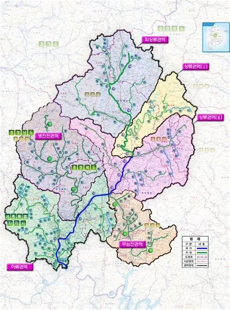 대전국토청 미호천 권역 하천기본계획 수립