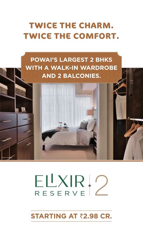 L T Realty Elixir Reserve Bhk Flats Apartment In Powai Mumbai