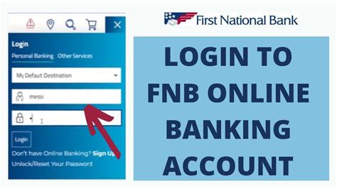 Fnb Online Login How To Login Fnb Online Banking Account Youtube