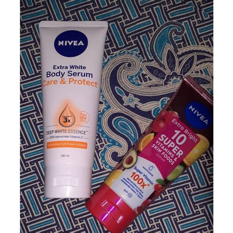 Jual Nivea Body Serum Super Vitamin Niacinamide Uv Extra Whitening