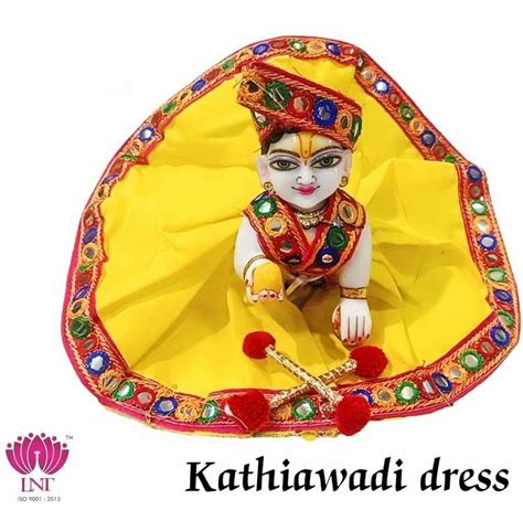 Material Cotton Laddu Gopal Ji Kathiawadi Dress For Home At Rs 40