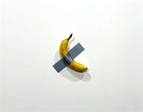 Someone Ate Maurizio Cattelans 120000 Banana At Art Basel In Miami