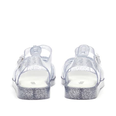 Melissa Possession Shiny Jelly Shoe Clear End Gb