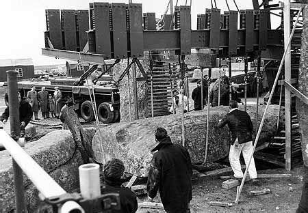 Do Photos Show Stonehenge Being Built Years Ago