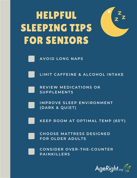 Helpful Sleeping Tips for Seniors | AgeRight Blog