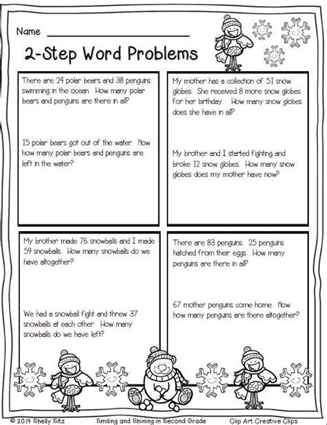 Multi Step Word Problems Rd Grade Math