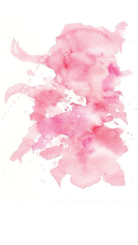 √ Pink Watercolor Splash Png