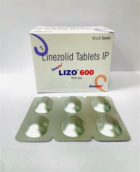 Linezolid Mg Tablet Packaging Size X At Rs Box In